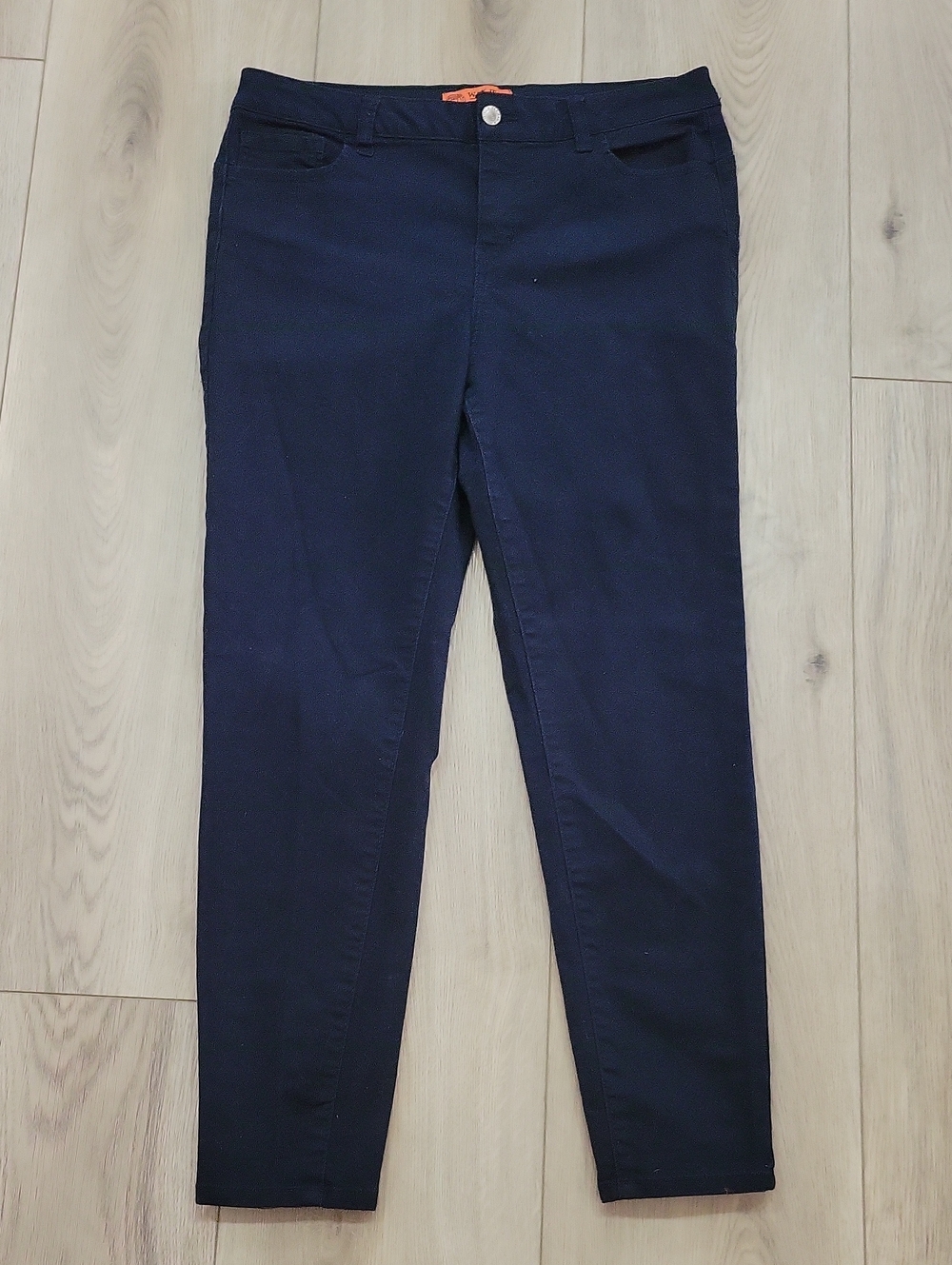 Wax Jean Women's Skinny Jeans Navy Blue